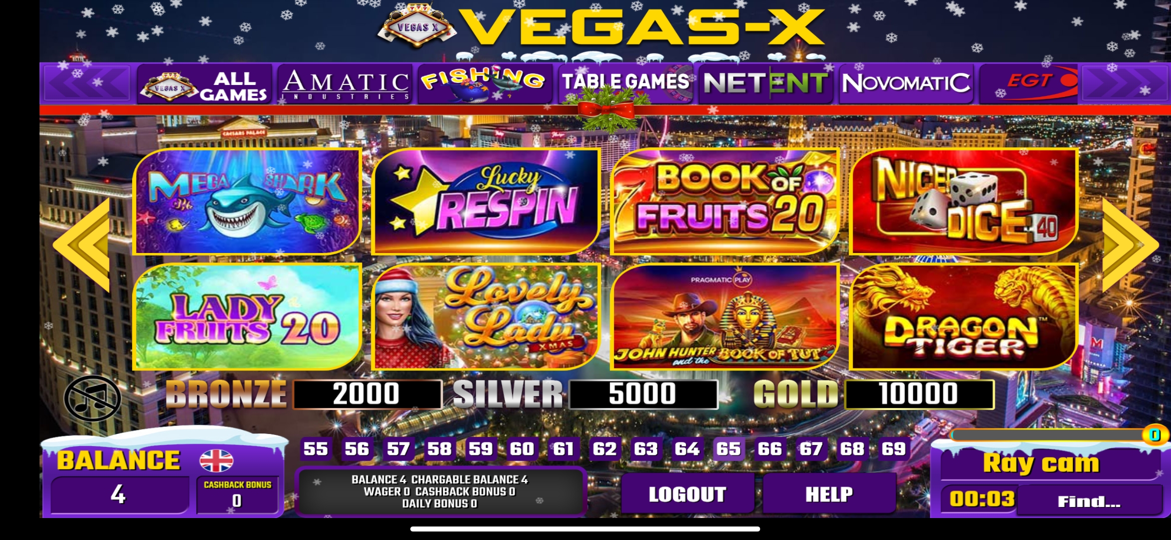 Vegas X